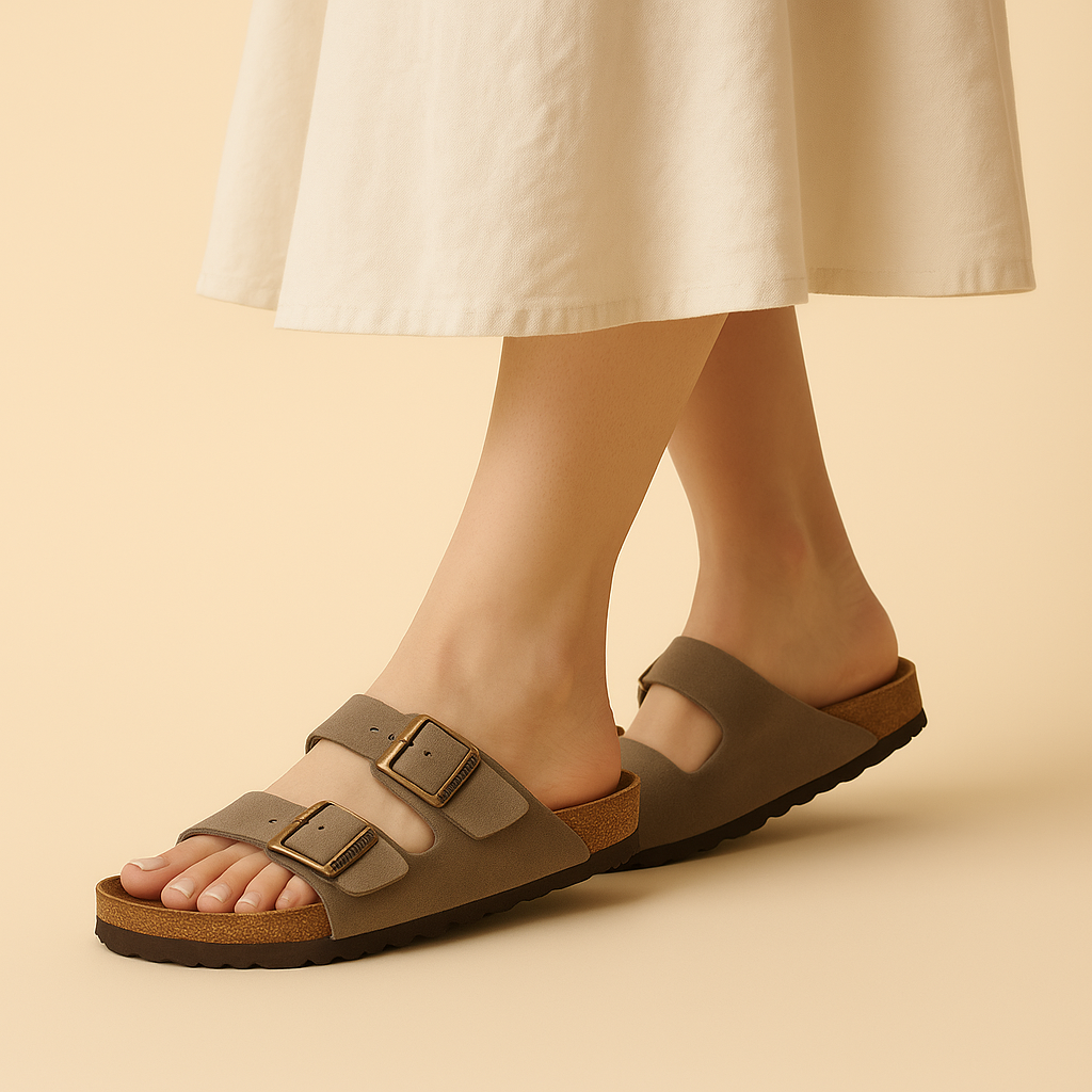 Sandali e ciabatte Birkenstock originali da Pli-Pla, plantare anatomico e benessere del piede