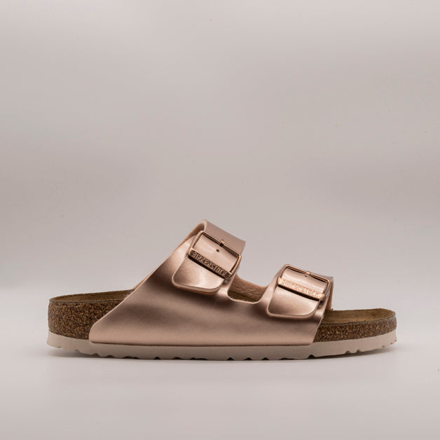 Birkenstock Arizona sandali metallic copper - scarpe di qualità venduta a Milano da Pli-Pla