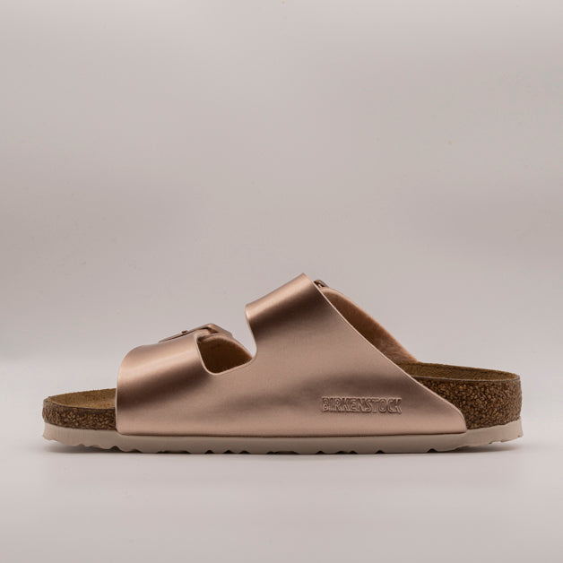 Birkenstock Arizona sandali metallic copper - scarpe di qualità venduta a Milano da Pli-Pla