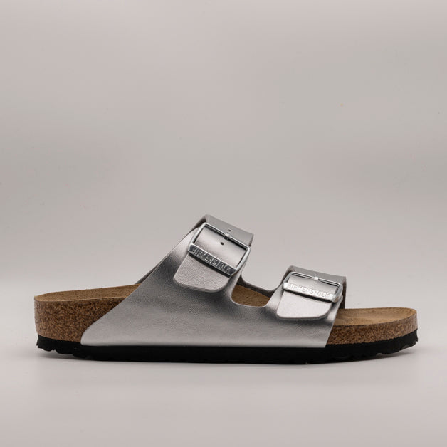 Birkenstock Arizona sandali argento - scarpe di qualità venduta a Milano da Pli-Pla