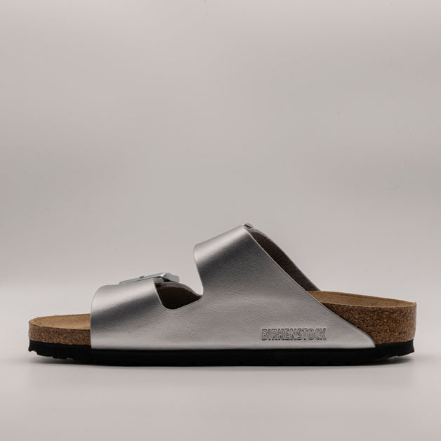 Birkenstock Arizona sandali argento - scarpe di qualità venduta a Milano da Pli-Pla