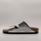 Birkenstock Arizona sandali argento - scarpe di qualità venduta a Milano da Pli-Pla