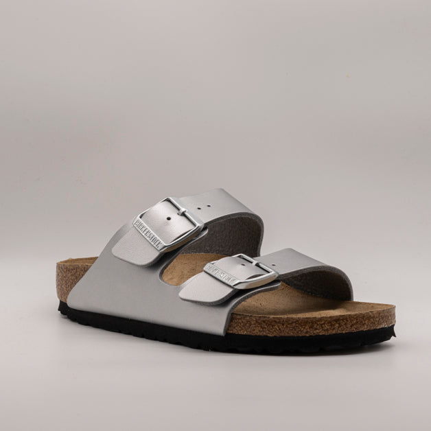 Birkenstock Arizona sandali argento - scarpe di qualità venduta a Milano da Pli-Pla