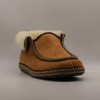 Dorea RL 665 – Pantofole polacchino donna slip-on con interno in vera lana - cuoio - scarpe di qualità venduta a Milano da Pli-Pla