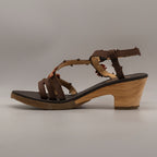 El Naturalista 5496F Sylvan – sandalo in pelle con zeppa e cinturino alla caviglia - marrone - scarpe di qualità venduta a Milano da Pli-Pla