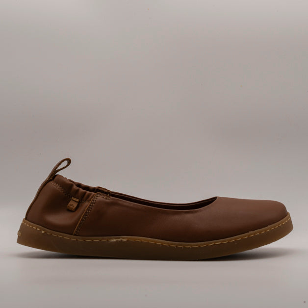 El Naturalista ballerina barefoot pelle Origen N5912 cuoio - scarpe di qualità venduta a Milano da Pli-Pla