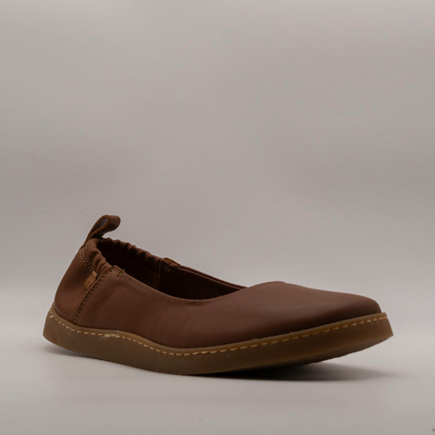 El Naturalista ballerina barefoot pelle Origen N5912 cuoio - scarpe di qualità venduta a Milano da Pli-Pla