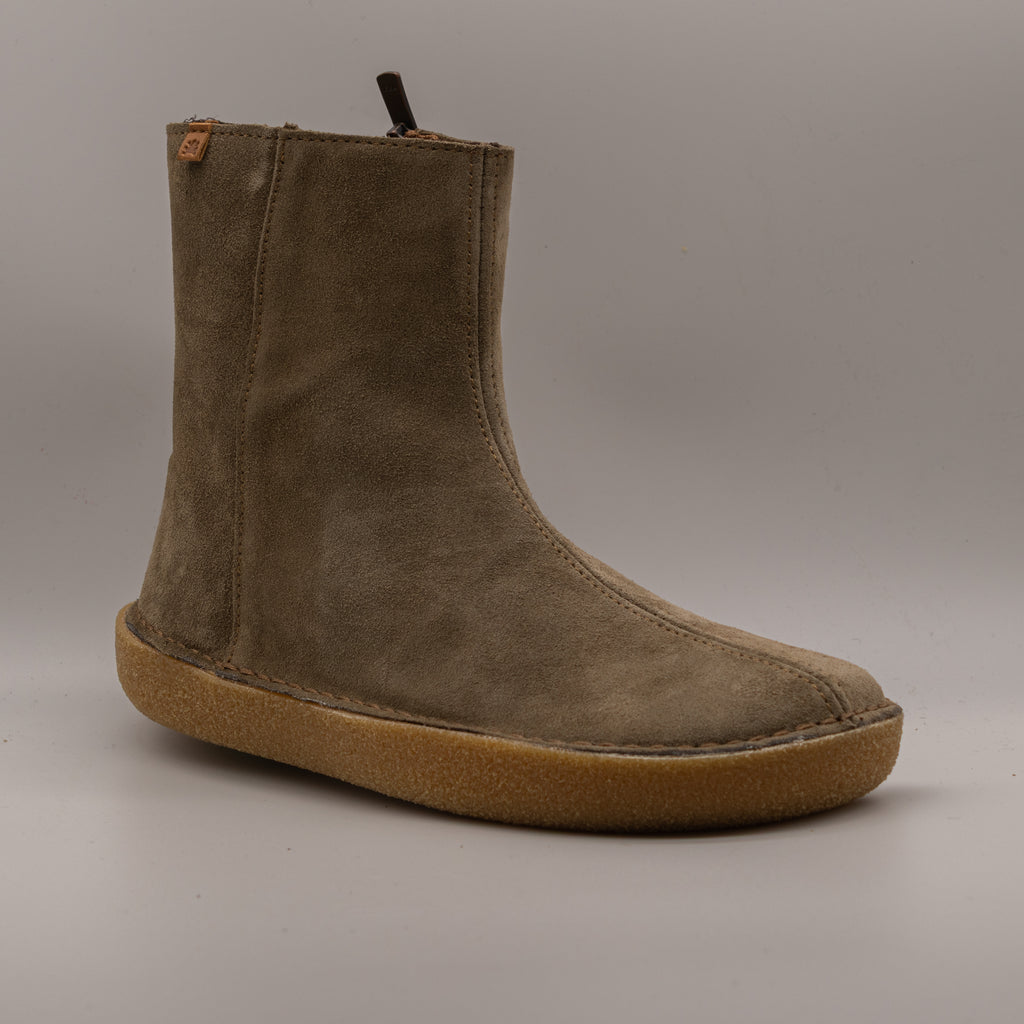 El Naturalista 6063 TAMI – stivaletti barefoot donna in pelle scamosciata - grigio land