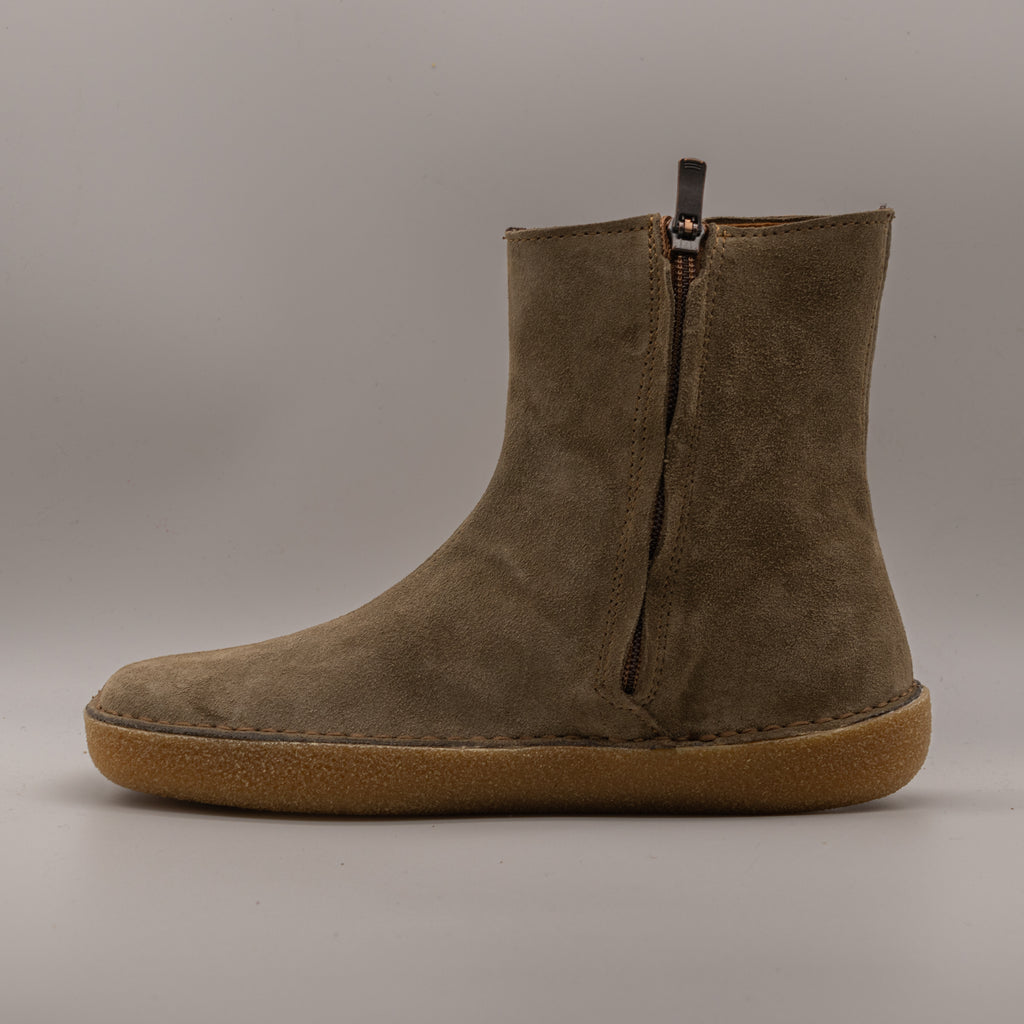 El Naturalista 6063 TAMI – stivaletti barefoot donna in pelle scamosciata - grigio land