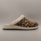 Fly-Flot 51 X20 EM – Pantofole donna calde con pelo - marrone leopardate - scarpe di qualità venduta a Milano da Pli-Pla