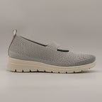 Fly-Flot 27 219 W8 – Scarpa donna comfort con fascia elastica e memory grigio - scarpe di qualità venduta a Milano da Pli-Pla