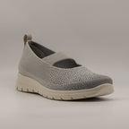 Fly-Flot 27 219 W8 – Scarpa donna comfort con fascia elastica e memory grigio - scarpe di qualità venduta a Milano da Pli-Pla