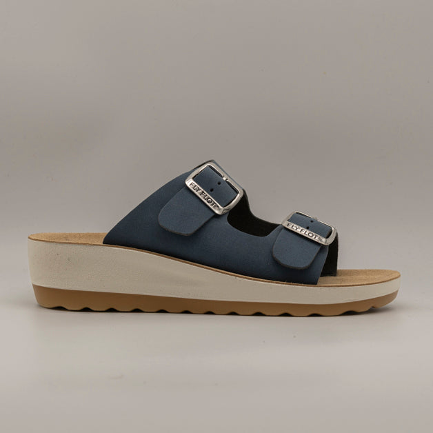 Fly-Flot 42 G64 4C – Ciabatte donna con doppia fascia e plantare anatomico - scarpe di qualità venduta a Milano da Pli-Pla