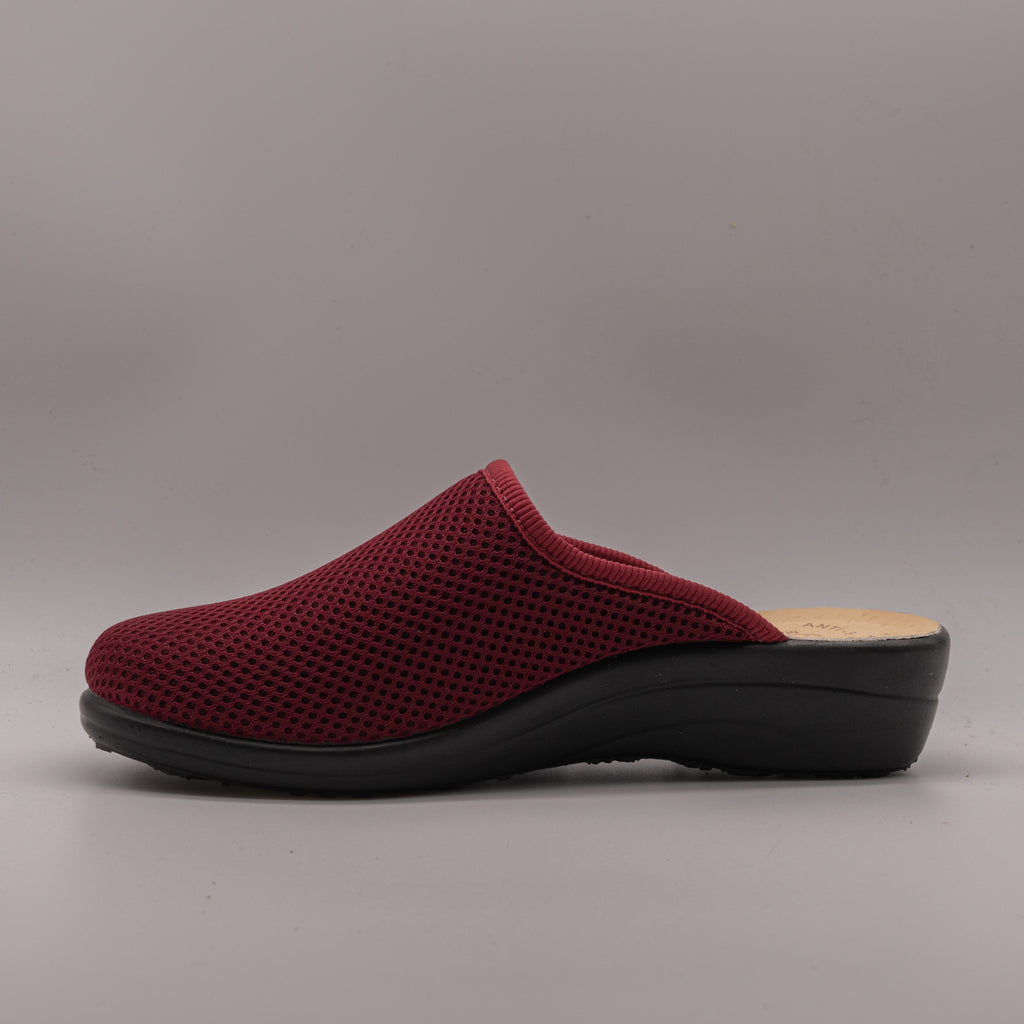 Fly-Flot T4368 FE – Ciabatte donna in rete elastica - bordeaux