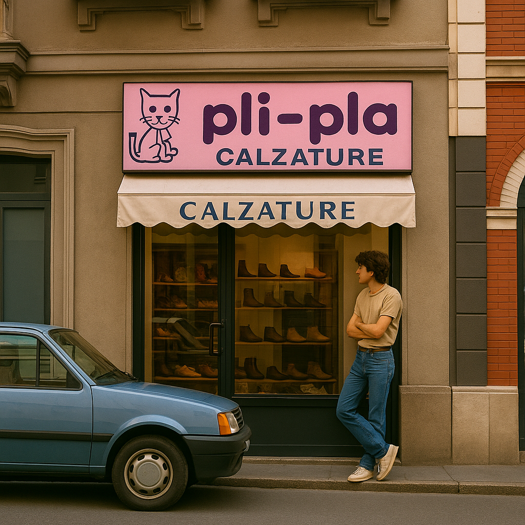 Le magasin Pli-Pla ouvre ses portes et la direction est confiée à Franco Becheroni.