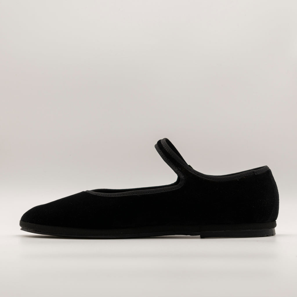 Friulane Mary Jane Nero – La Tradizione del Velluto | Pli-Pla - scarpe di qualità venduta a Milano da Pli-Pla