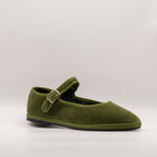 Friulane Mary Jane Salvia – La Tradizione del Velluto | Pli-Pla - scarpe di qualità venduta a Milano da Pli-Pla