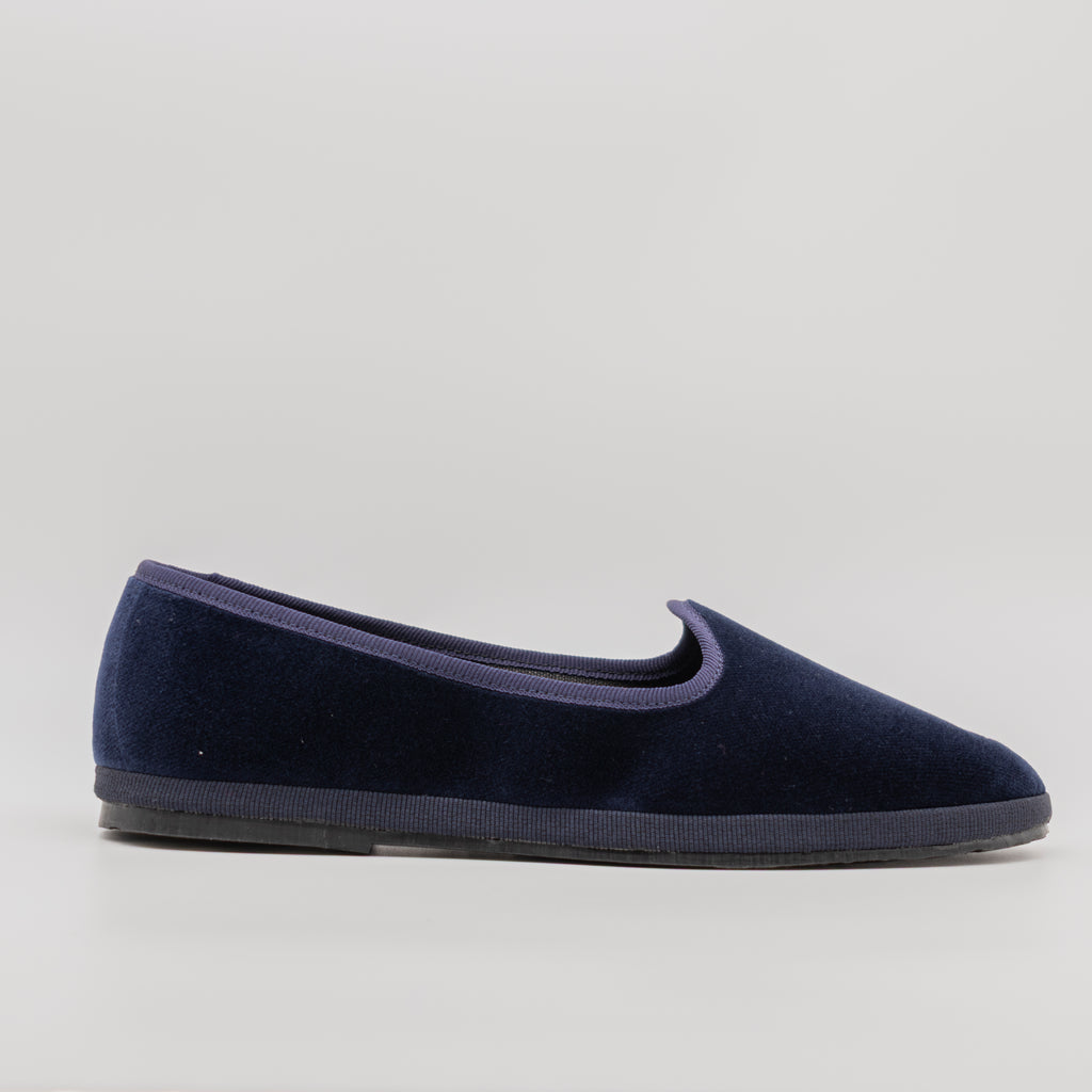 Friulane Classiche Blu Notte – La Tradizione del Velluto | Pli-Pla - scarpe di qualità venduta a Milano da Pli-Pla