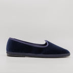Friulane Classiche Blu Notte – La Tradizione del Velluto | Pli-Pla - scarpe di qualità venduta a Milano da Pli-Pla