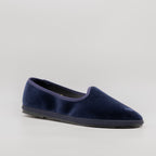 Friulane Classiche Blu Notte – La Tradizione del Velluto | Pli-Pla - scarpe di qualità venduta a Milano da Pli-Pla