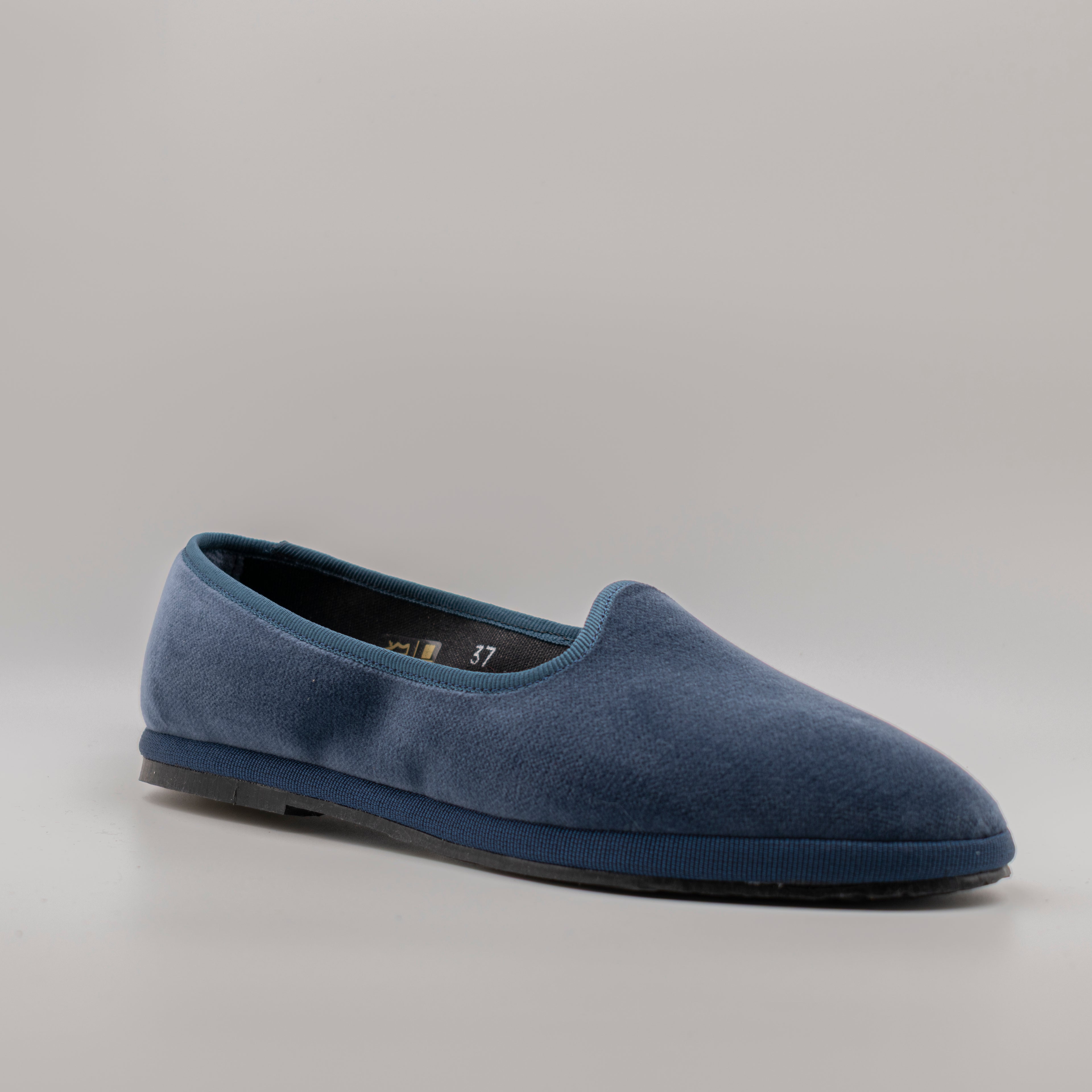 Friulane Classiche Petrolio – La Tradizione del Velluto | Pli-Pla - scarpe di qualità venduta a Milano da Pli-Pla