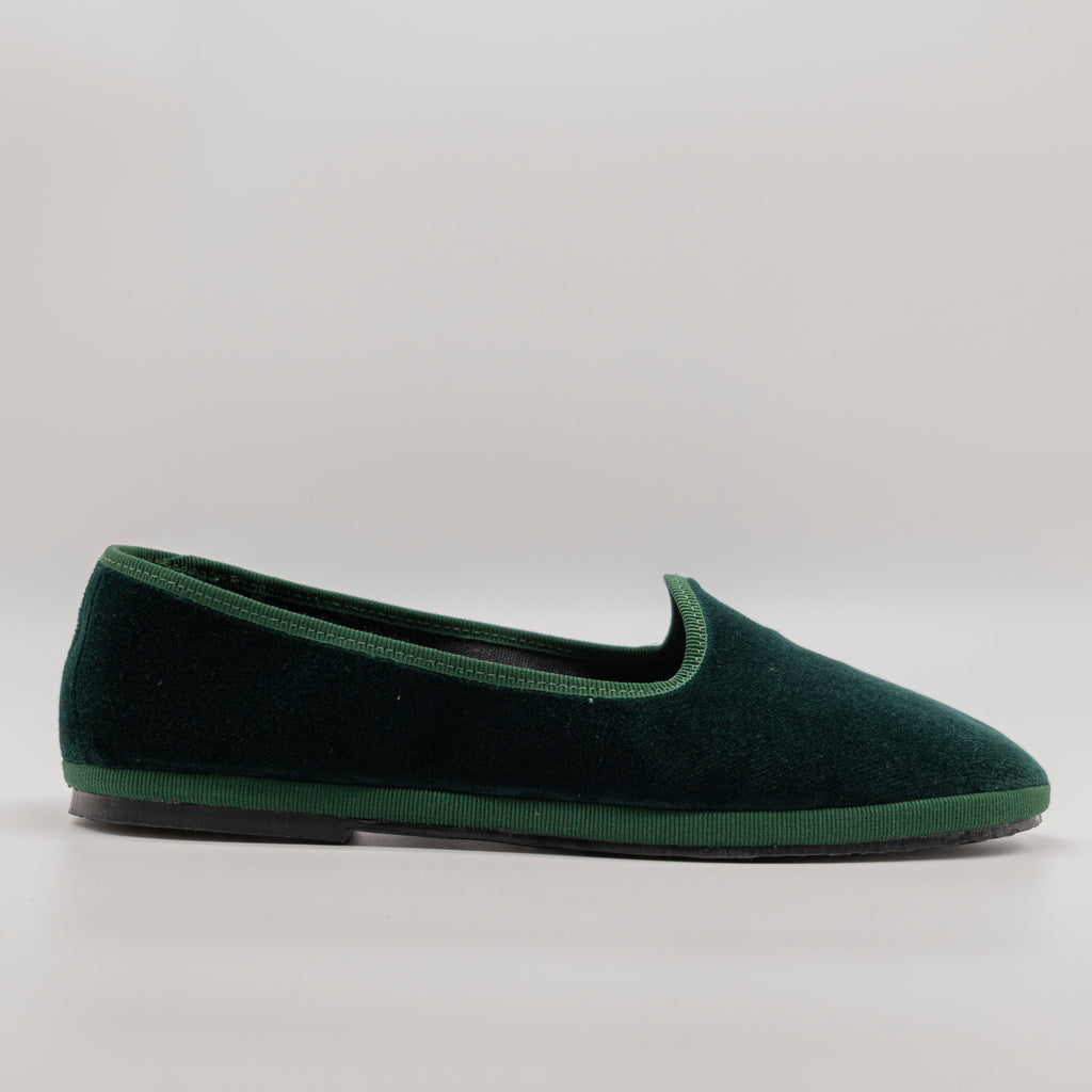 Friulane Classiche Verde – La Tradizione del Velluto | Pli-Pla - scarpe di qualità venduta a Milano da Pli-Pla
