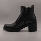 IGI&CO 2158400 – Tronchetti donna in pelle con zeppa - nero