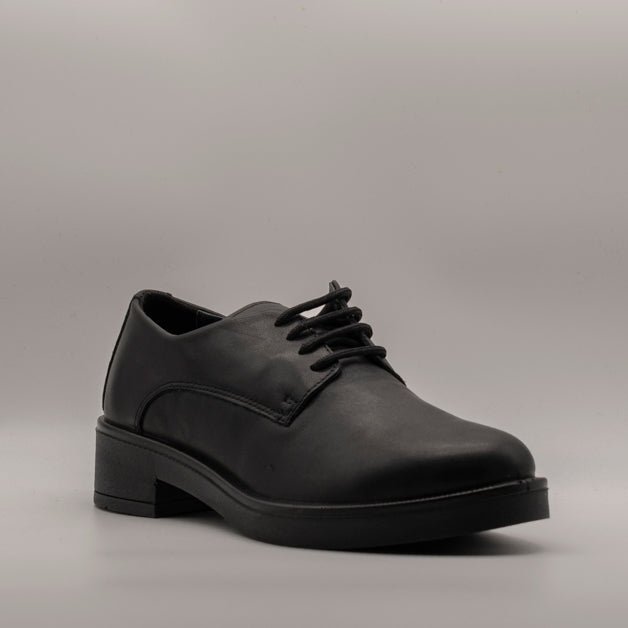 IGI&Co scarpe stringate pelle donna 6650200 nero - scarpe di qualità venduta a Milano da Pli-Pla