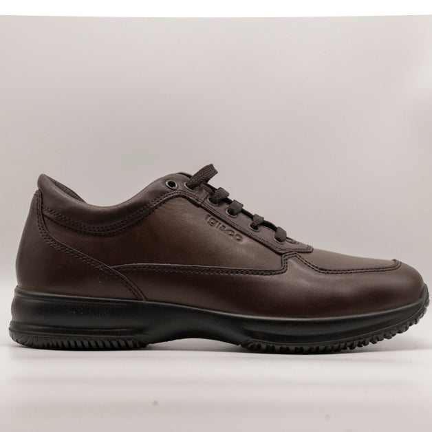 IGI&CO scarpe da uomo in pelle 8613711 marrone - scarpe di qualità venduta a Milano da Pli-Pla