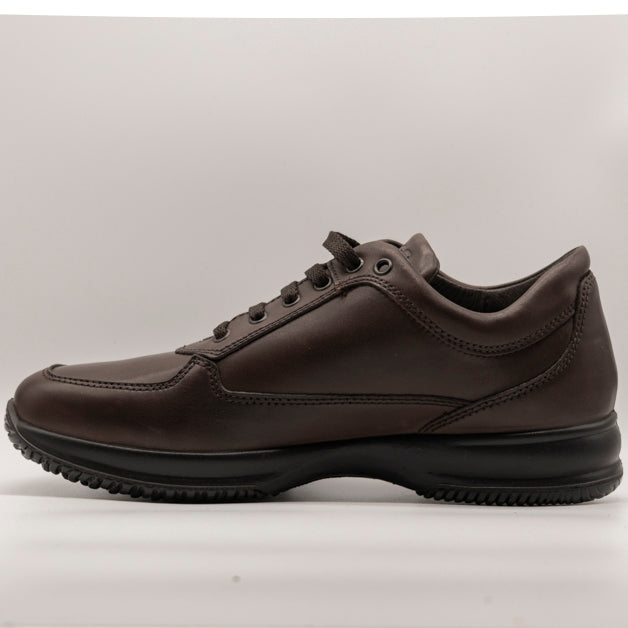IGI&CO scarpe da uomo in pelle 8613711 marrone - scarpe di qualità venduta a Milano da Pli-Pla