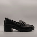 IGI&Co mocassino pelle donna 8651300 con fibbia nero - scarpe di qualità venduta a Milano da Pli-Pla