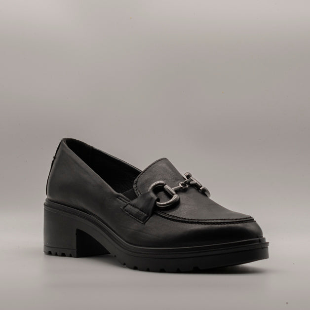 IGI&Co mocassino pelle donna 8651300 con fibbia nero - scarpe di qualità venduta a Milano da Pli-Pla