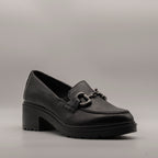 IGI&Co mocassino pelle donna 8651300 con fibbia nero - scarpe di qualità venduta a Milano da Pli-Pla
