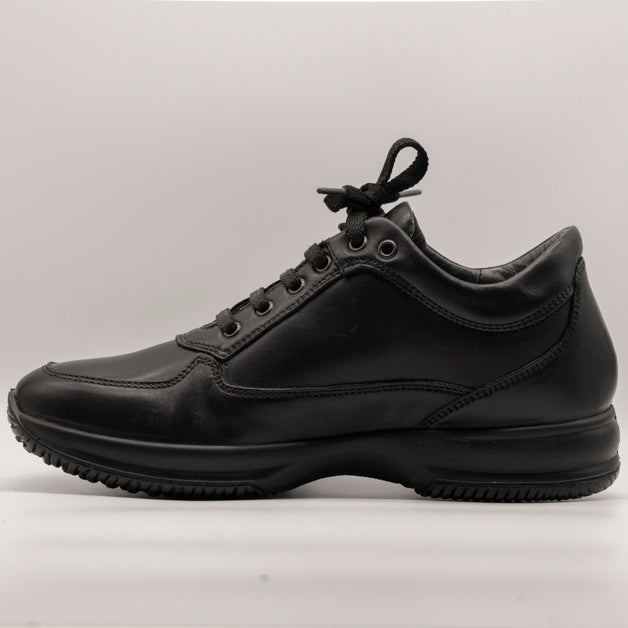 IGI&CO scarpe da uomo in pelle 8613700 nero - scarpe di qualità venduta a Milano da Pli-Pla