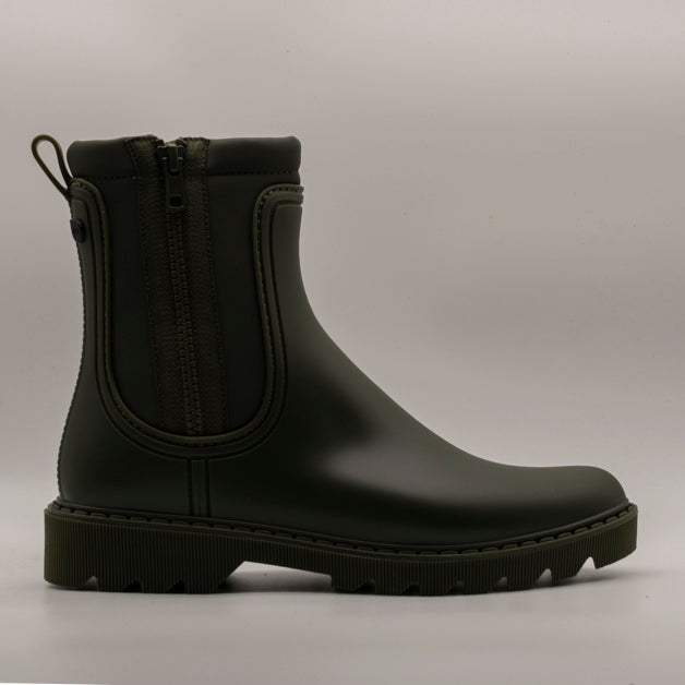 IGOR Chloe Engomado Stivaletti Impermeabili gomma khaki - scarpe di qualità venduta a Milano da Pli-Pla