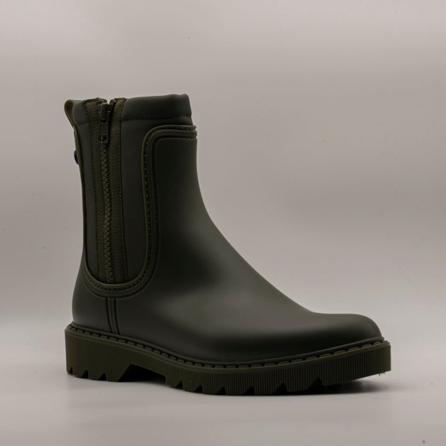 IGOR Chloe Engomado Stivaletti Impermeabili gomma khaki - scarpe di qualità venduta a Milano da Pli-Pla