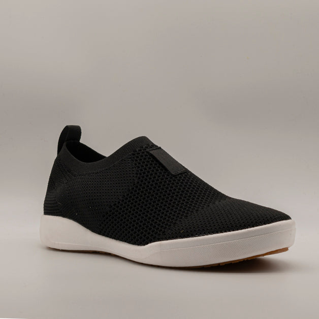 Josef Seibel 68864 Slip-On Donna in Tessuto Elastico Nero - scarpe di qualità venduta a Milano da Pli-Pla