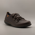 Jungla 5818 - scarpa in pelle con elastici - marrone scuro caffè - scarpe di qualità venduta a Milano da Pli-Pla