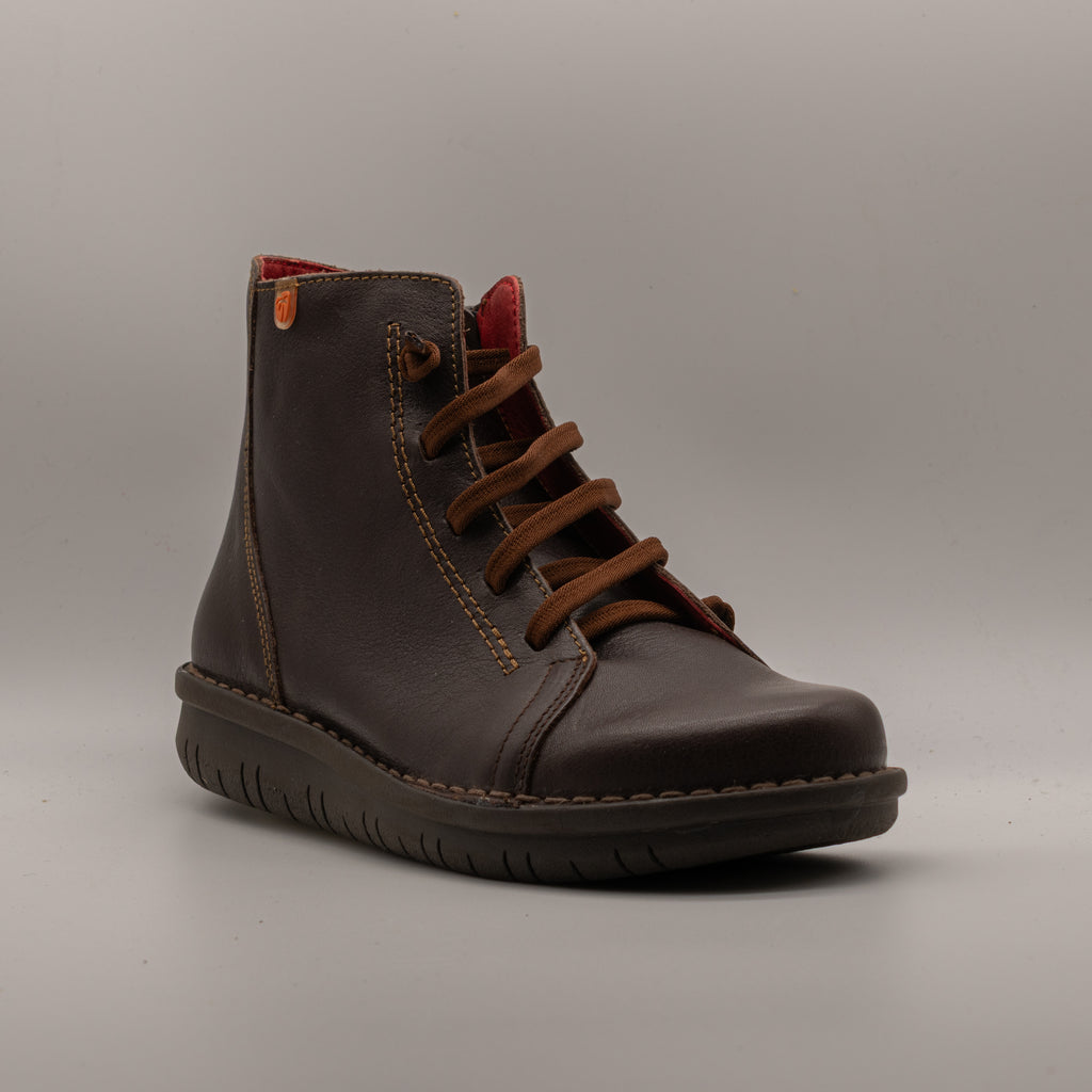 Jungla 7564 - stivaletto con elastici e zip - marrone caffè - scarpe di qualità venduta a Milano da Pli-Pla
