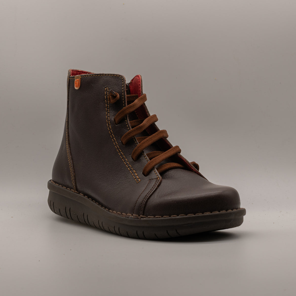 Jungla 7564 - stivaletto con elastici e zip - marrone caffè - scarpe di qualità venduta a Milano da Pli-Pla