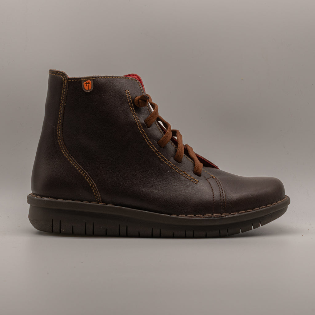 Jungla 7564 - stivaletto con elastici e zip - marrone caffè - scarpe di qualità venduta a Milano da Pli-Pla