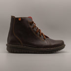 Jungla 7564 - stivaletto con elastici e zip - marrone caffè - scarpe di qualità venduta a Milano da Pli-Pla