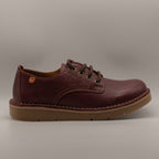 Jungla 8590 – Scarpe Derby donna in pelle - marrone chestnut - scarpe di qualità venduta a Milano da Pli-Pla