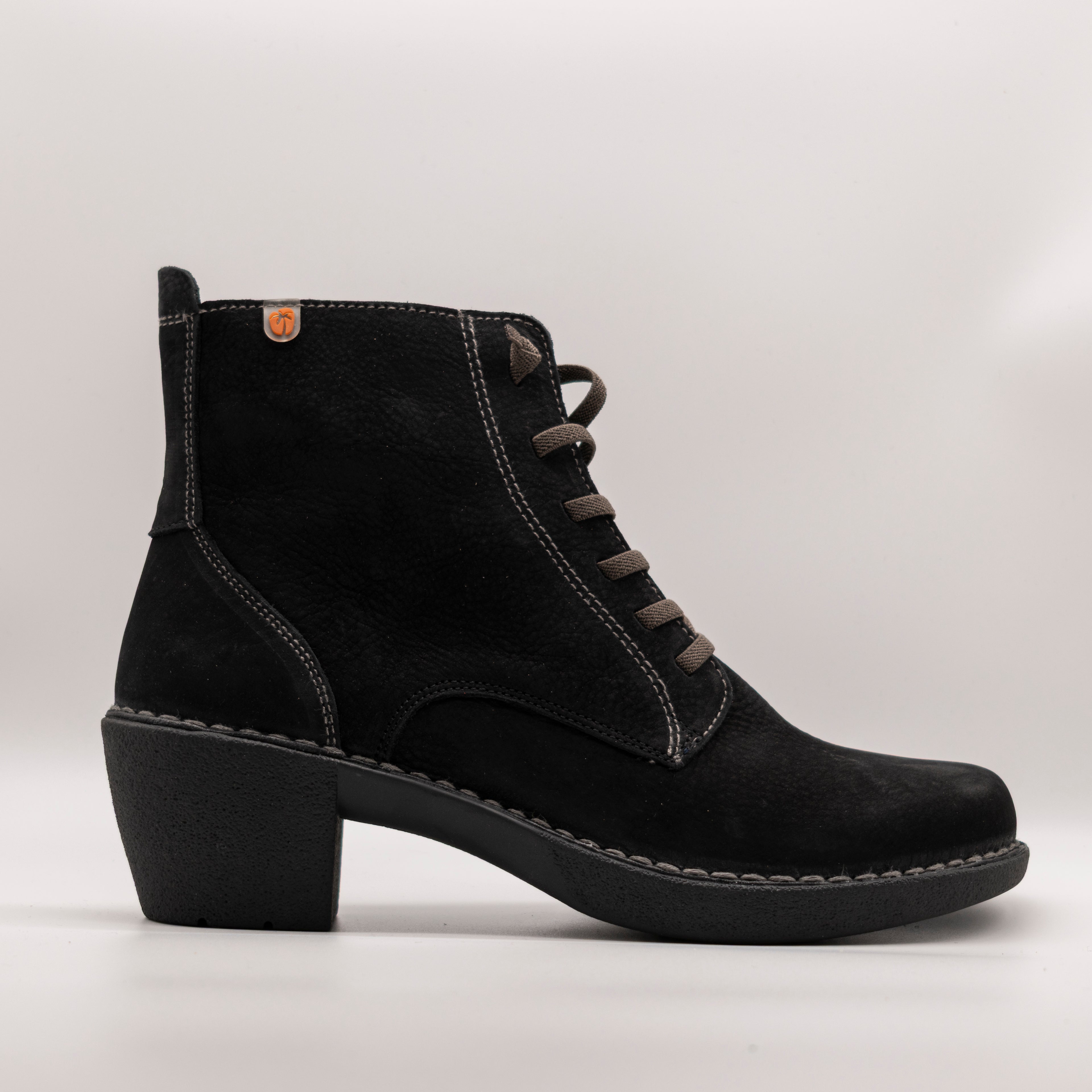 Jungla stivaletto con elastici e zip 7512 nero - scarpe di qualità venduta a Milano da Pli-Pla