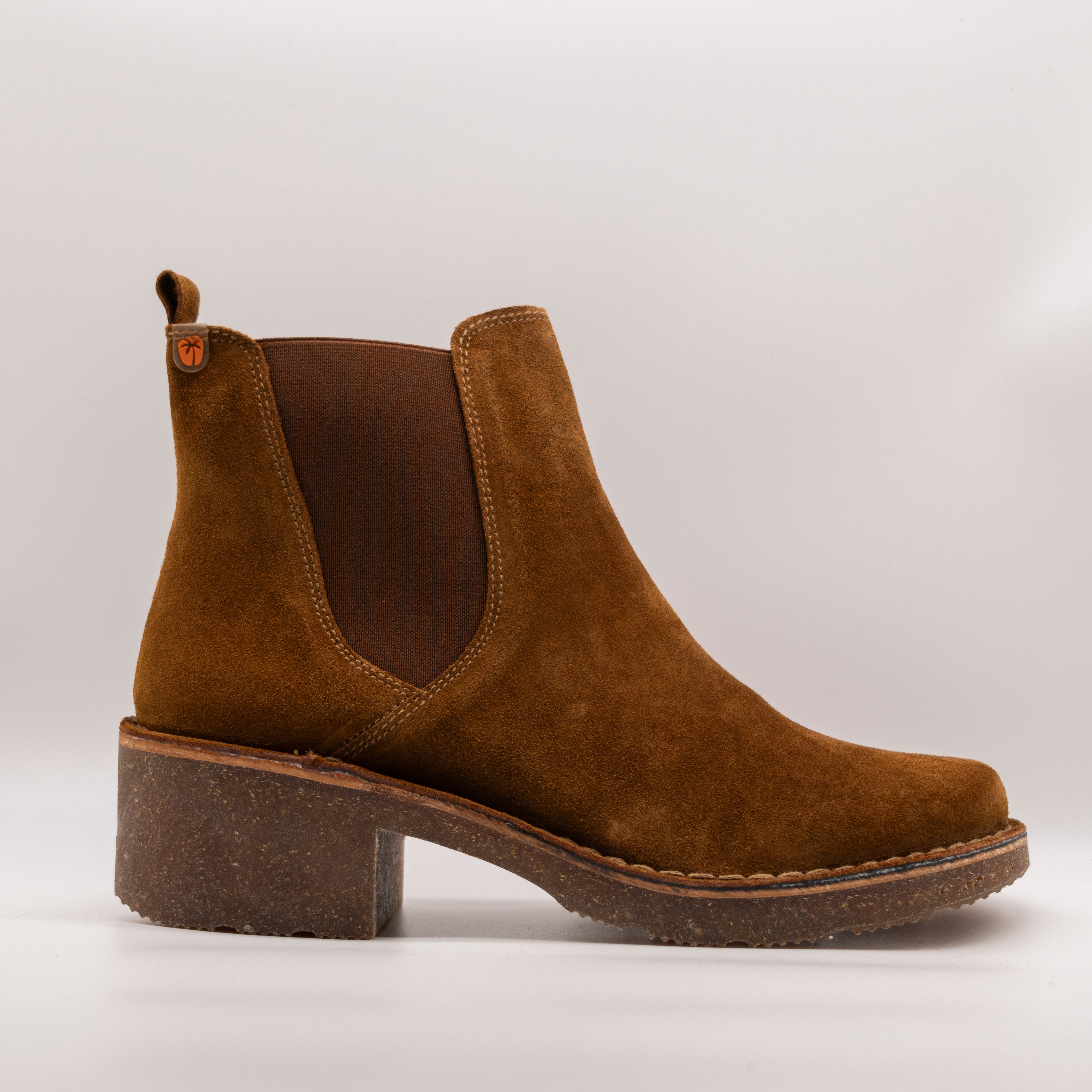 Jungla stivaletto elastico 8216 mogano - scarpe di qualità venduta a Milano da Pli-Pla