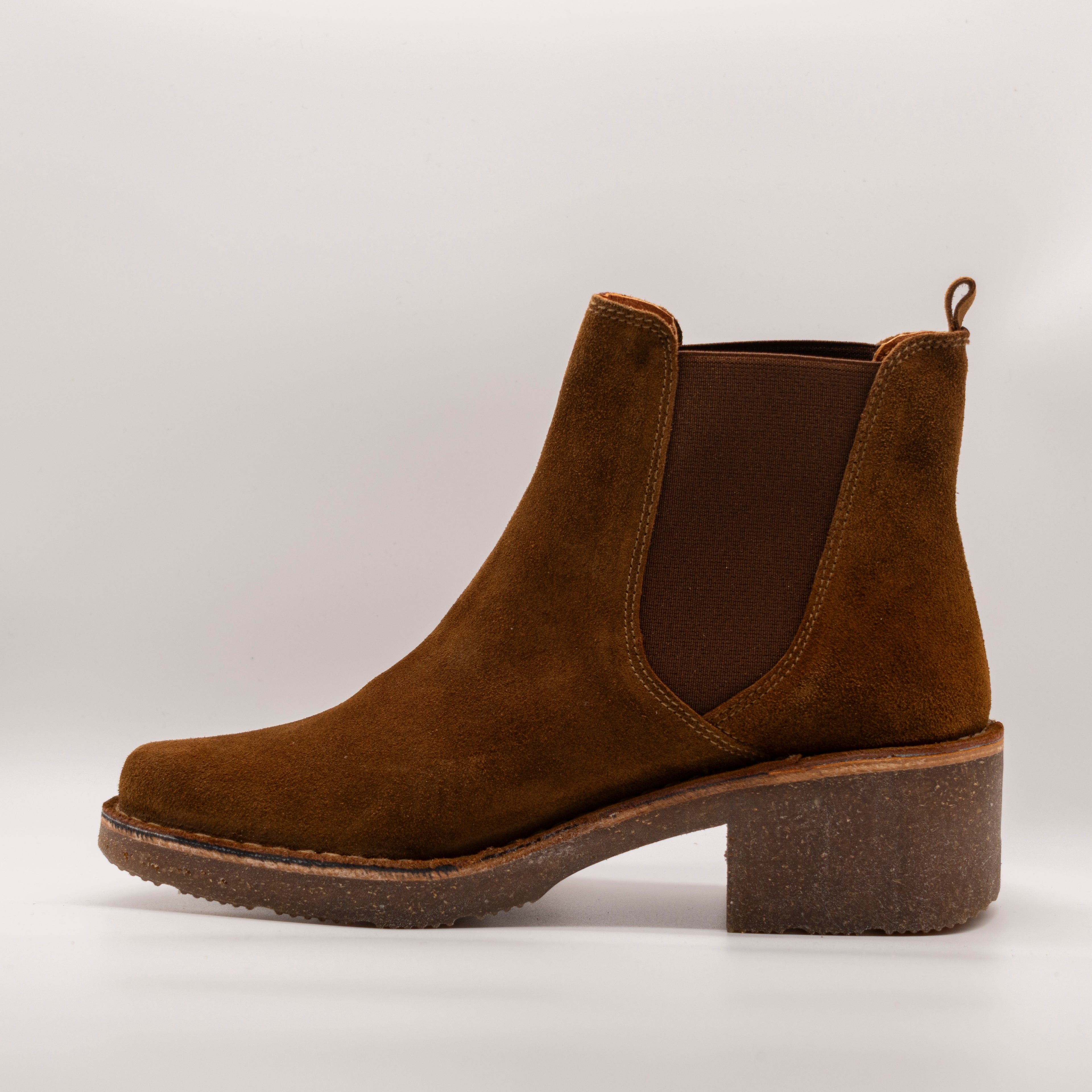 Jungla stivaletto elastico 8216 mogano - scarpe di qualità venduta a Milano da Pli-Pla