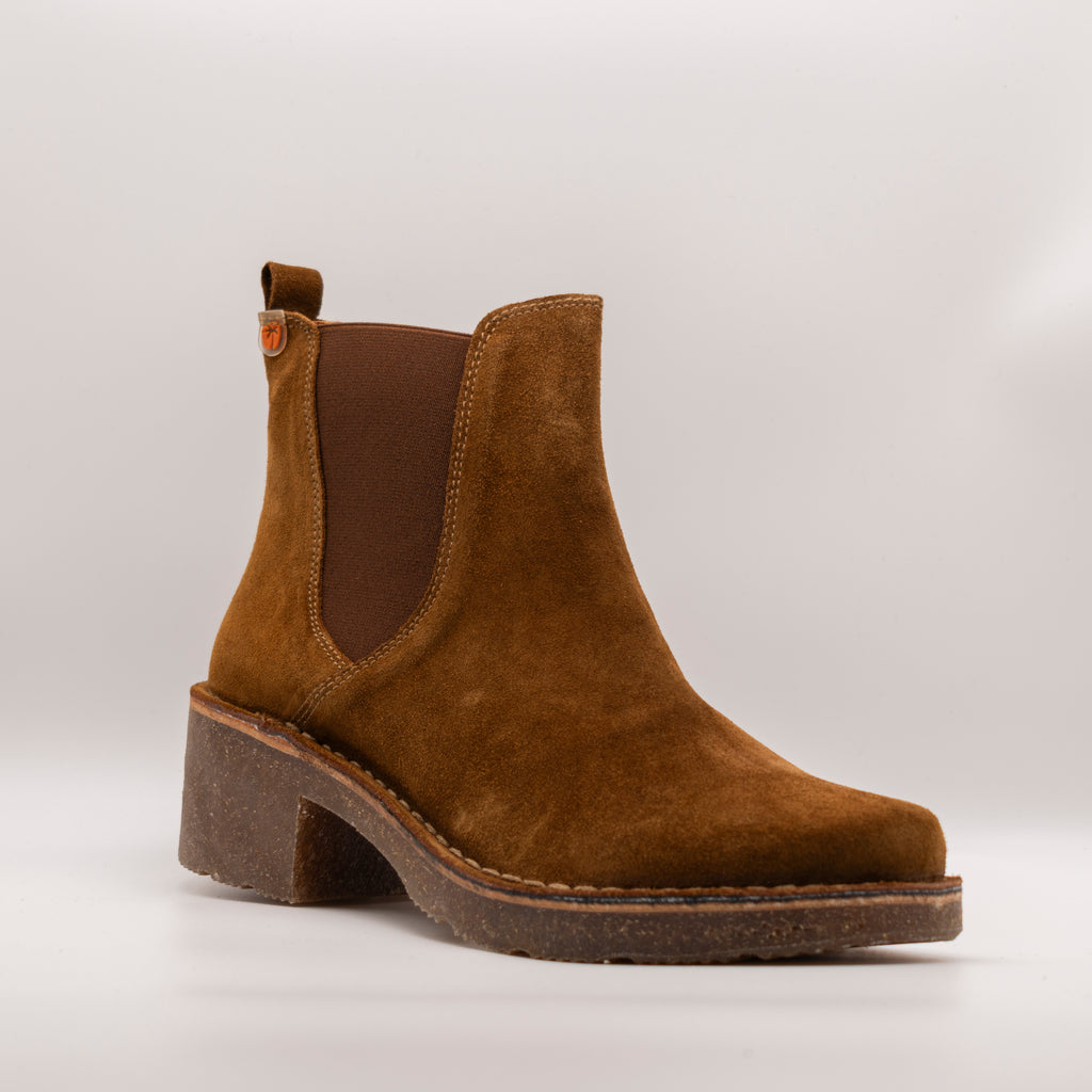 Jungla stivaletto elastico 8216 mogano - scarpe di qualità venduta a Milano da Pli-Pla