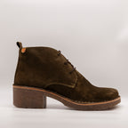 Jungla stivaletto scamosciato 8433 verde - scarpe di qualità venduta a Milano da Pli-Pla