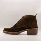 Jungla stivaletto scamosciato 8433 verde - scarpe di qualità venduta a Milano da Pli-Pla
