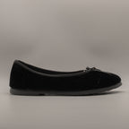 La Maison de l’Espadrille 4303-9 – Ballerine da casa in velluto - nero - scarpe di qualità venduta a Milano da Pli-Pla